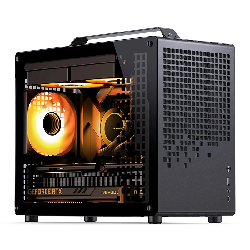 Mala de Transporte Destacável Jonsbo Refrigeração a ar Fonte de Alimentação Atx Placa de Vídeo Longa Tipo-c Z20 Matx Acerca de 20l 240 Radiator 163 mm - Imagem 4