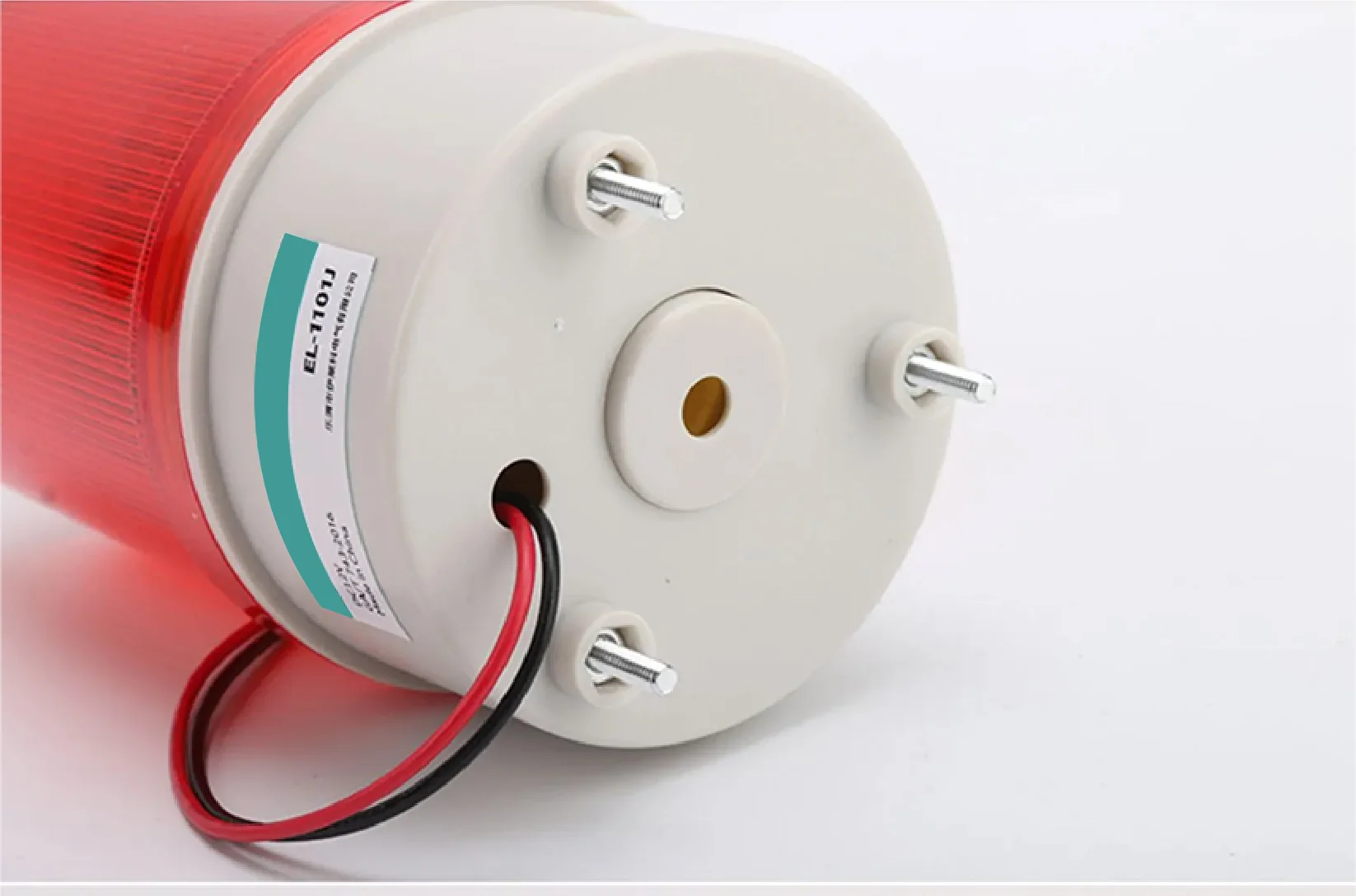 EL-1101J-R LED Warning Light Industrial Beacon Rotating Strobe Signal Lamp Audib