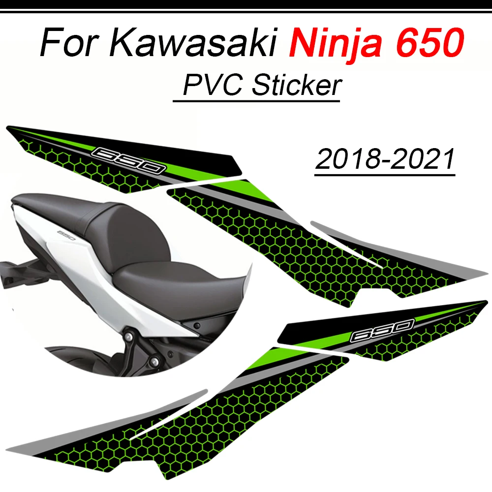 Protector Tank Pad For Kawasaki Ninja 650 2018 2019 2020 2021 Stickers Decal Kit Knee Emblem Badge Logo Fairing Protection for kawasaki ninja 650 z z650 versys protector tank pad stickers decal kit knee emblem badge logo fairing 2018 2019 2020 2021