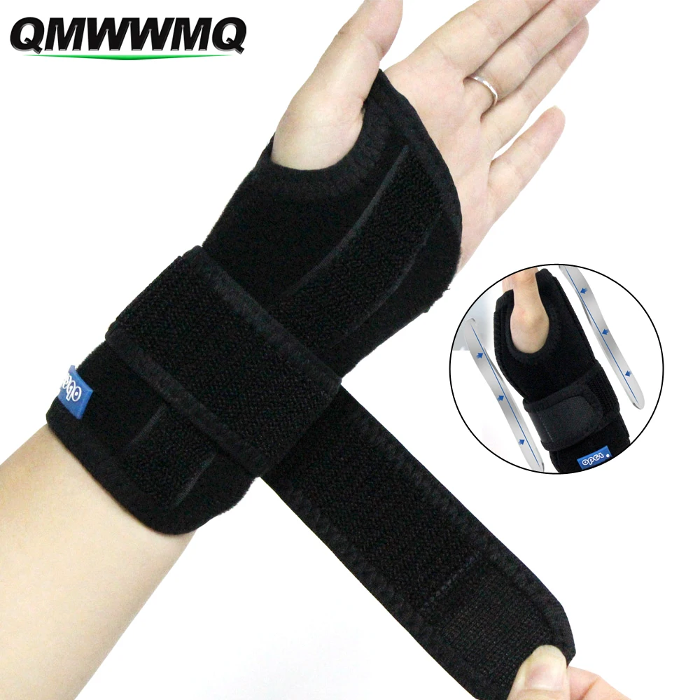 

1Pcs Carpal Tunnel Wrist Brace (Left or Right) - Arm Compression Hand Support Splint - for Men, Women, Kids, Bowling, Tendonitis