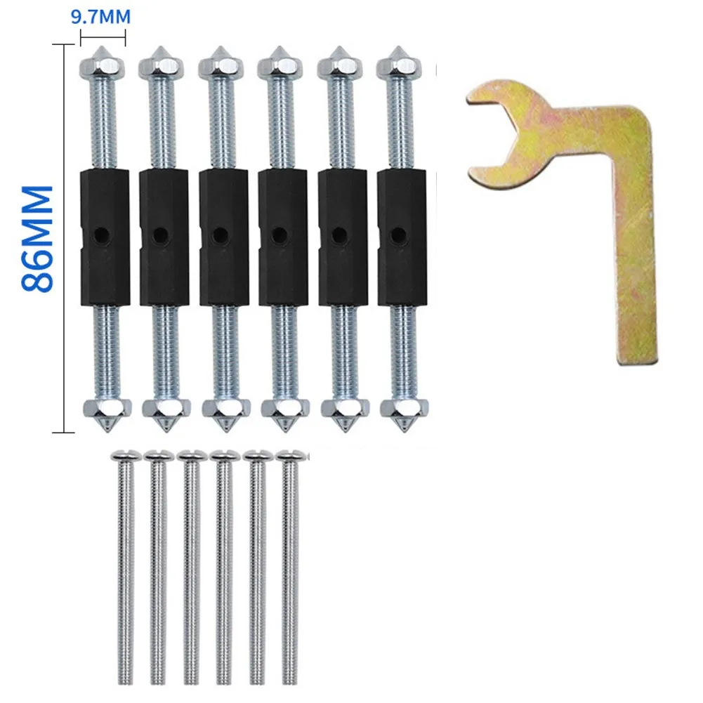 Bottom Switch Socket Box Repairer Screw Repair Accessories Cassette Screw Fixing Metal Support Rod Wall Mount