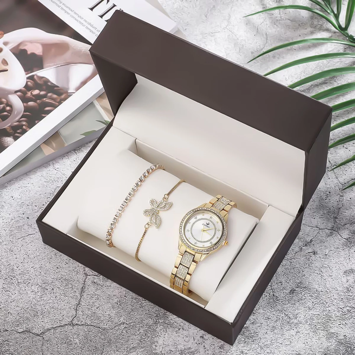 PU Leather Single Watch Gift Box with Soft Pillow, Luxury Wristwatch Display Case Organ... - SKU PLWB1052 - UGI Packaging