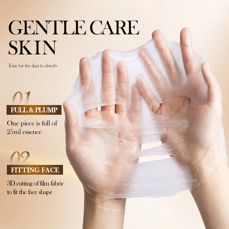 SADOER Astragalus Anti Wrinkles Facial Masks Moisturizing Anti-Aging Face Mask Sheet Masks Korean Skin Care Cosmetics