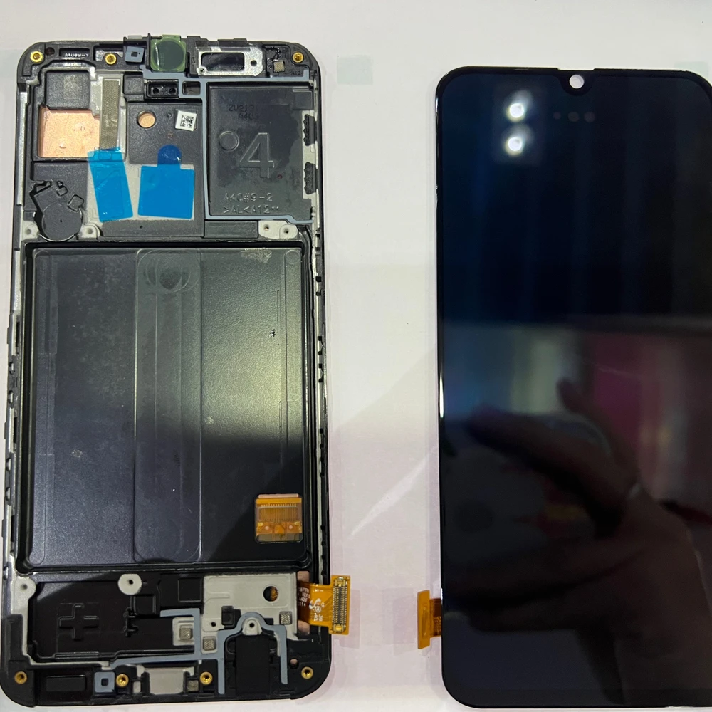 OEM-Super-Amoled-A40-2019-lcd-with-Burn-Shadow-For-Samsung-Galaxy-A40 ...