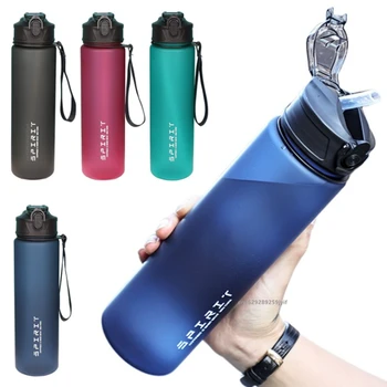 750ml Water Bottle with Straw Time Marker Large Capacity Motivational Plastic Leakproof Water Jug for Gym Travel Outdoor Sports 1