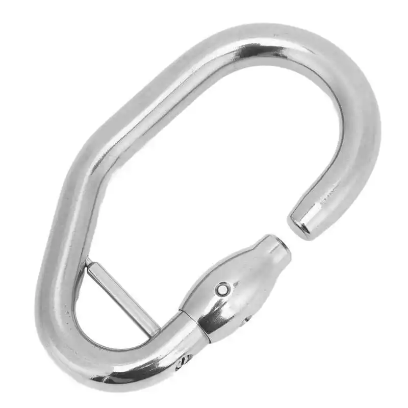 

Heavy Duty Carabiner Clip 15KN Pulling Force Safety Buckle for Outdoor Adventure