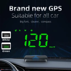 Pantalla Digital para coche, velocímetro GPS, HUD, alarma de advertencia de cansancio, pantalla electrónica para camiones, 1 ud.