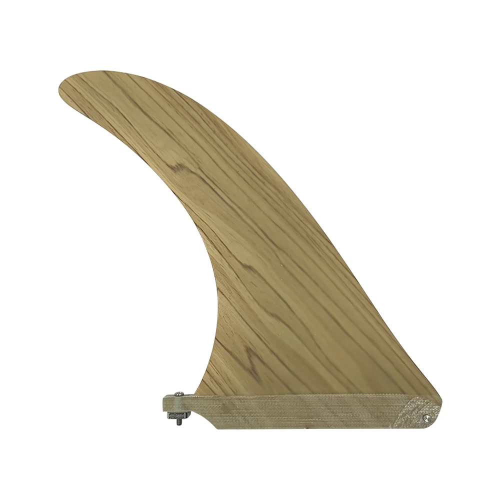 Sup Fin 9inch Longboard Keel Bamboo Fiberglass Long Board Keel For Sup Central Fin Surfing Quilha Sup Keels