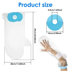 Waterproof Arm Cast and Bandage Protector (Long arm style)