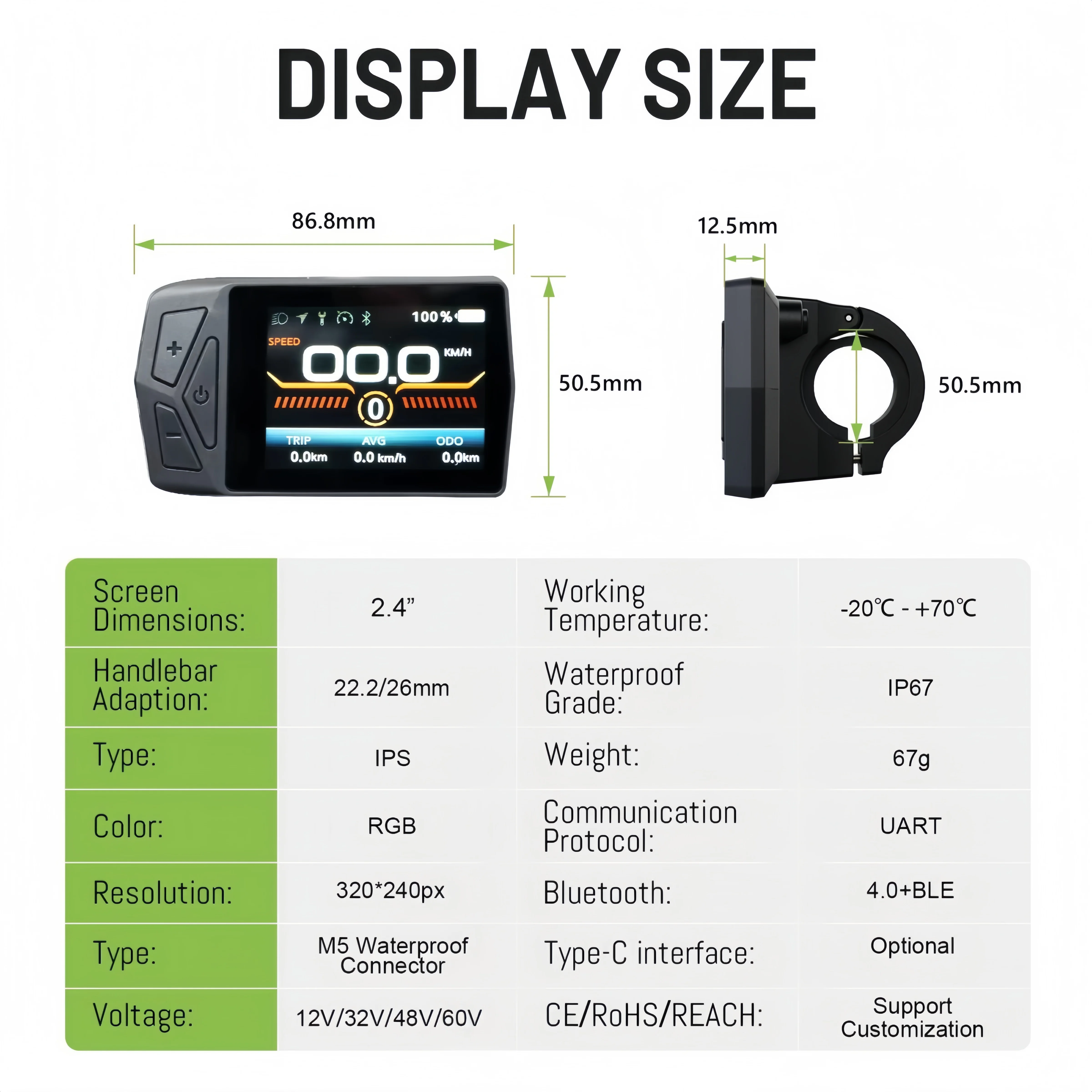 Tongsheng TSDZ16 EBike Kit 48V 1000W Torque Sensor eBike Mid Drive