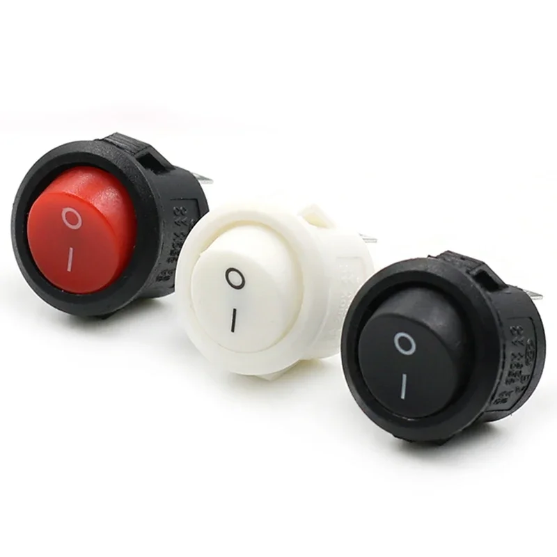 KCD1 로커 스위치 전원 스위치, ON/OFF 2 핀, 16A, 250VAC, 20A, 125VAC, 5 개  Best5