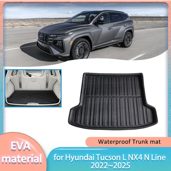 Hyundai Tucson L NX4 N Line 2022–2025 Waterproof Trunk Mat – Cargo Boot Liner Floor Tray