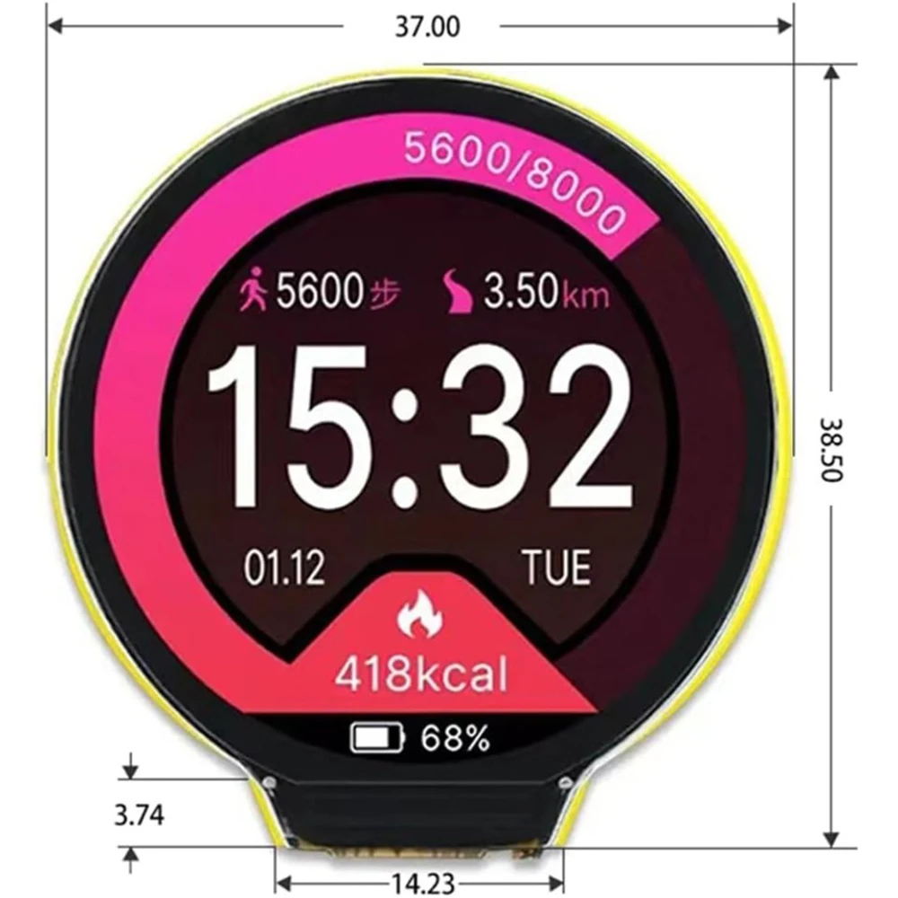 รูปสินค้า โมดูลจอสัมผัส ESP32-C3 สำหรับโปรเจกต์อิเล็กทรอนิกส์