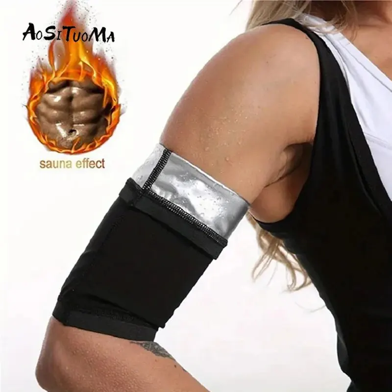Sweat Arm Sleeve Body Sculpting Sports Fitness Protective Sleeve for Women Trim Band