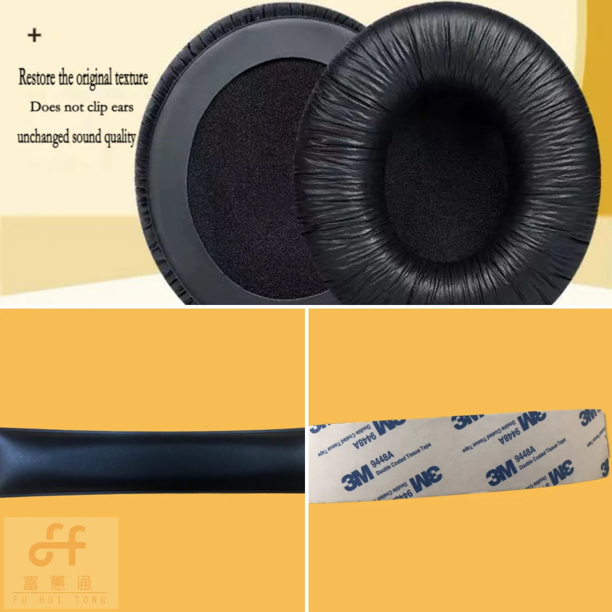 Headband Almofadas de Almofada para Sennheiser Fones de Ouvido Earpads Capa Hd205 Hd205ii hd 205