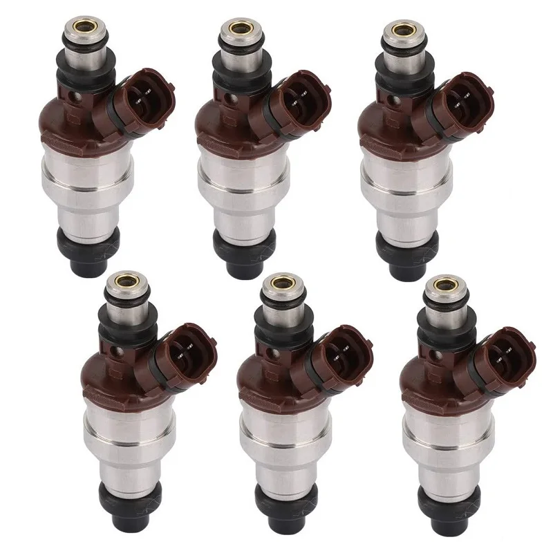 UPGRADED OEM Denso X4 4 Hole V Gen Fuel Injectors For 1989-1995 Toyota