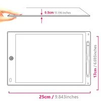 10-Inch LCD Writing Board Mini Blackboard for Calculation Display Drawing And Writing Small Handwriting Tablet - Image 6