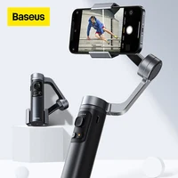 Baseus Bluetooth Selfie Stick 3-Axis Handheld Gimbal Camera stabilizer foldbale Phone Holder for iPhone 12 Pro Xiaomi Huawei P30 1