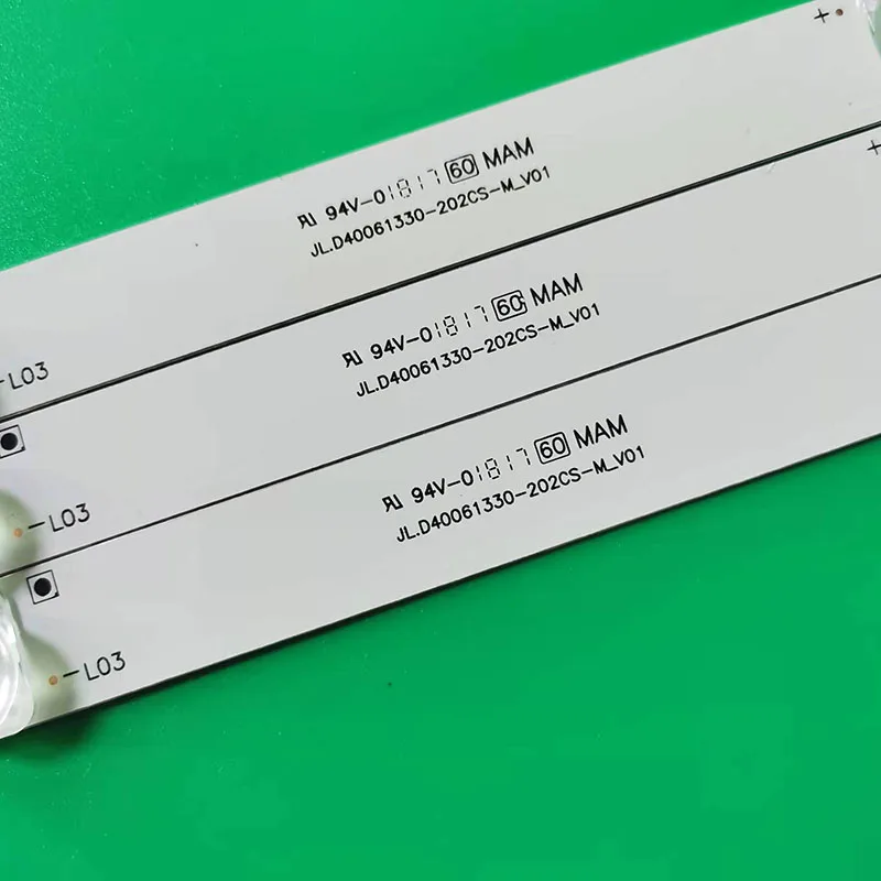 Kit 3 Strisce LED Per TV Sanyo - Modelli FW40D48F, 400AM7HD (JL.D40061330-202AS-M_V01)