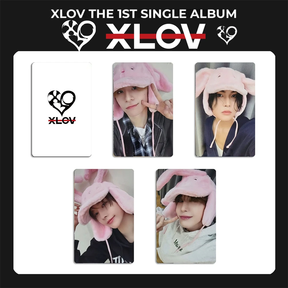 4Pcs/Set KPOP XLOV Photocards I'MMA BE Album HD Two-Sided