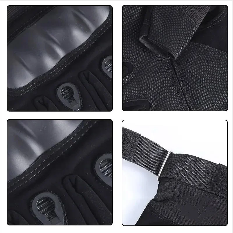 Men's Outdoor Military Tactical Gloves Air Gun Sports Half Finger Gloves Military Combat Shooting Hunting Protective