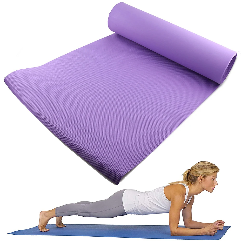 6MM Thick Non Slip EVA Comfort Foam Yoga Mat for Exercise, Yoga, and