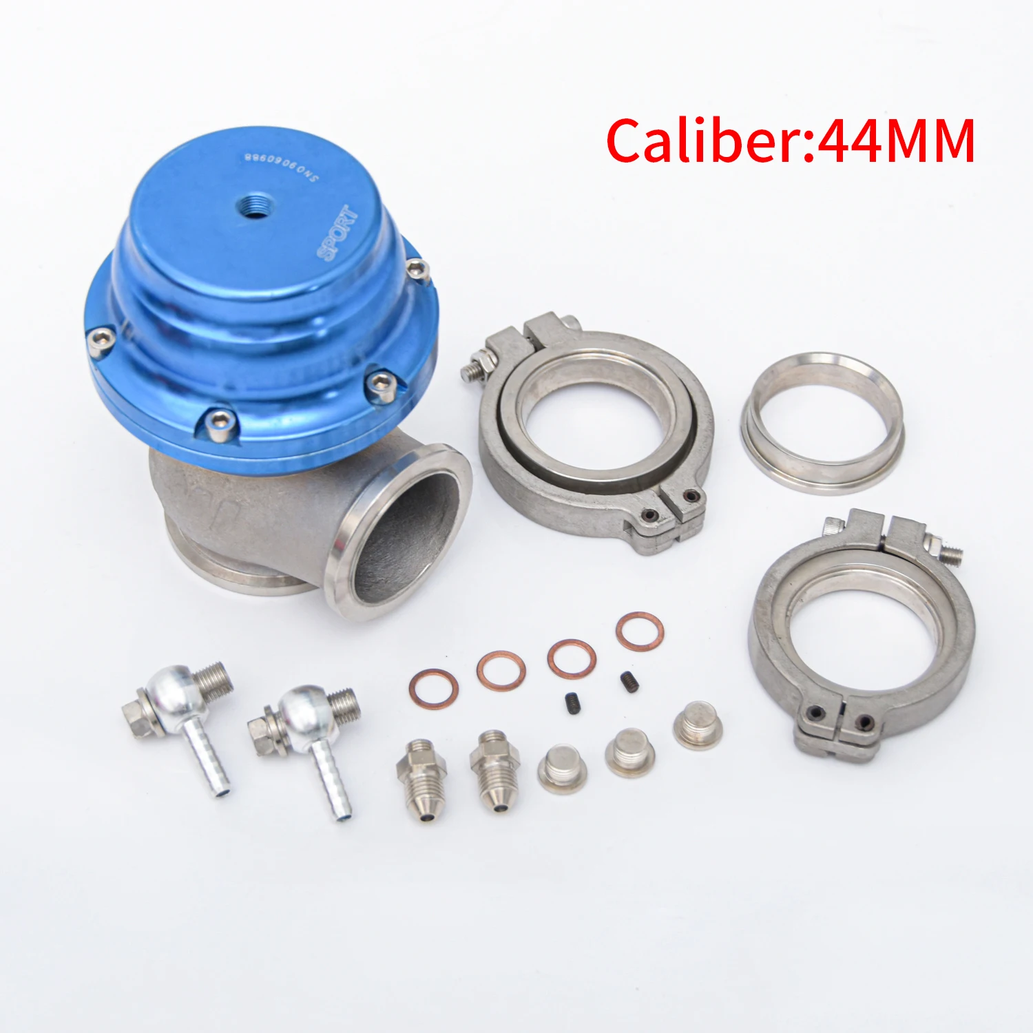 JDM Sports Style Waste Gate 38mm 44mm V-Band External Wastegate For Turbo