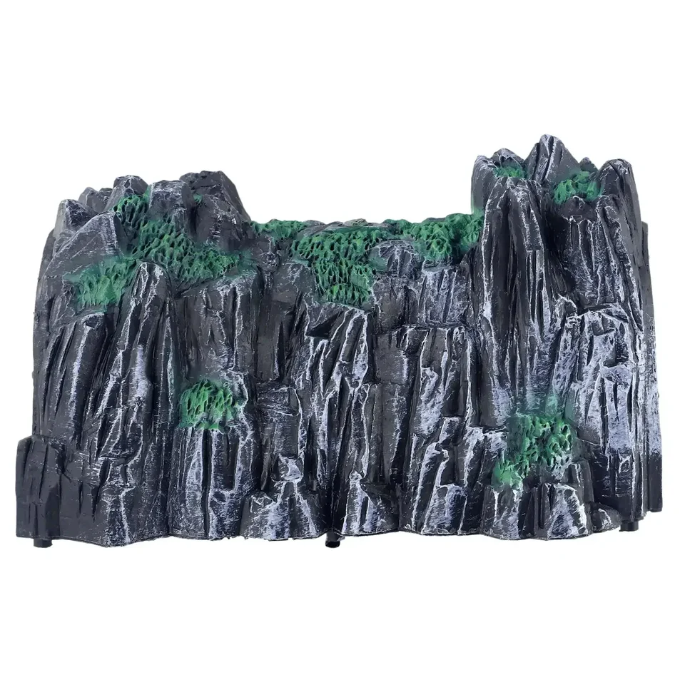 Tunnel Ferroviario In Plastica Per Modellismo - Roccia Simulata Per Diorami E Treno In Scala - 17,8 X 13,7 X 9,5 Cm