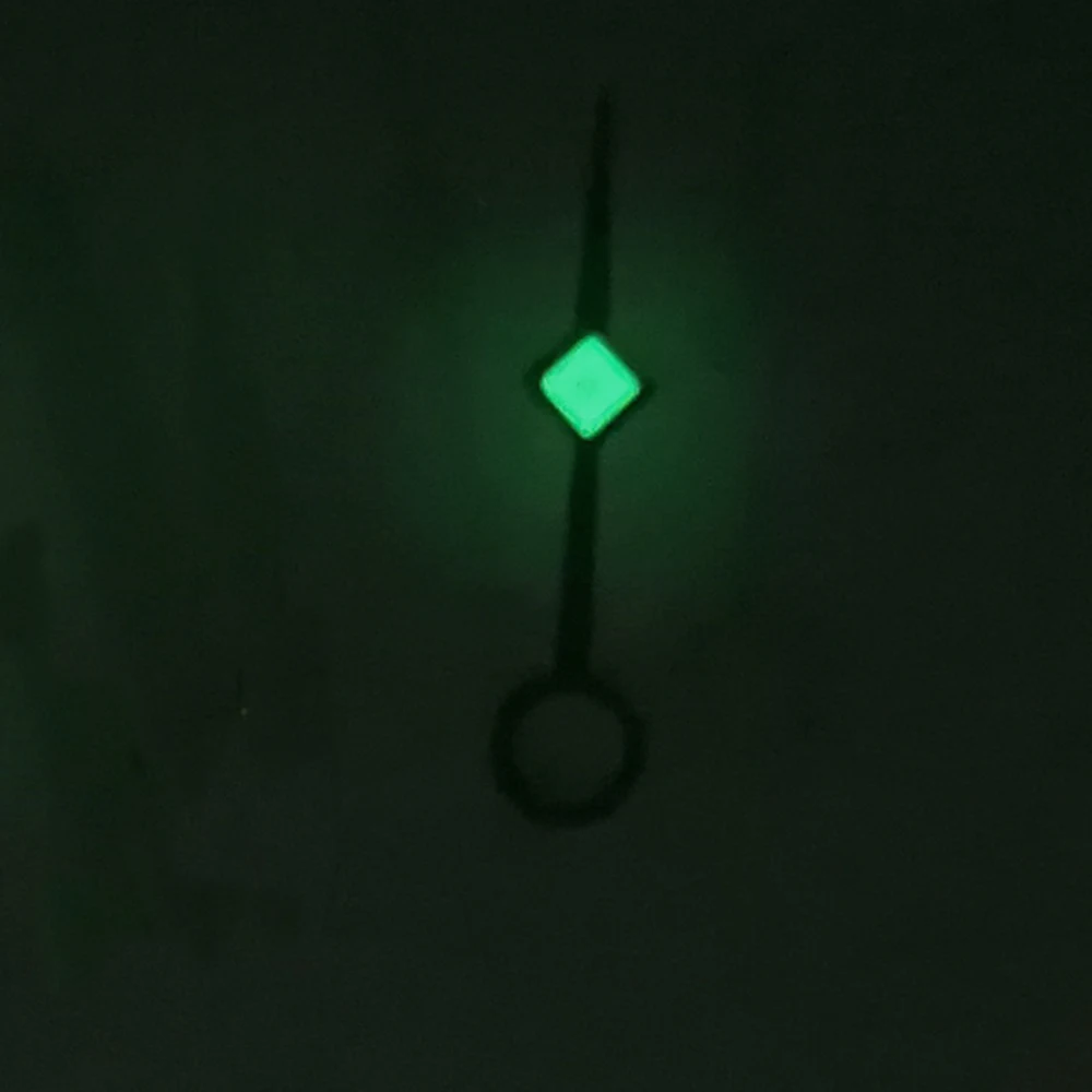GMT watch hands Green luminous Fit Seiko NH34 movement