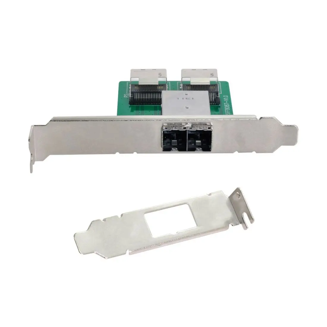 

Mini SAS HD PCBA Female Adapter Dual Ports SFF-8644 To Mini SAS SFF-8087