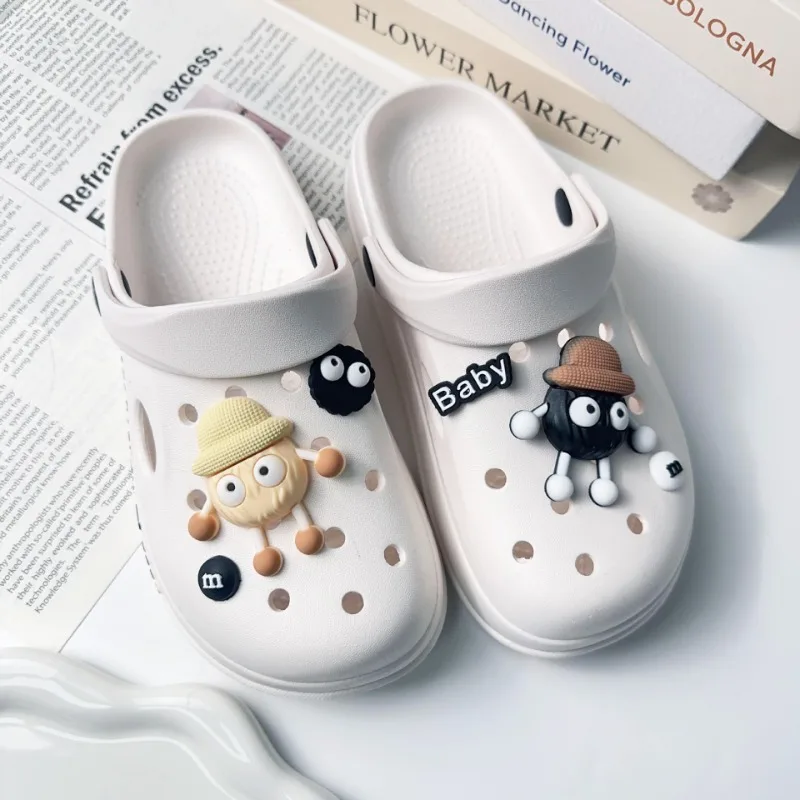 6PCS Mode Schuh Charms Set Zubehör Loch Schuh Schnalle Niedlichen Cartoon DIY 3D Schuhe Dekorationen für Clogs Bogg Tasche rutschen – Detail 8