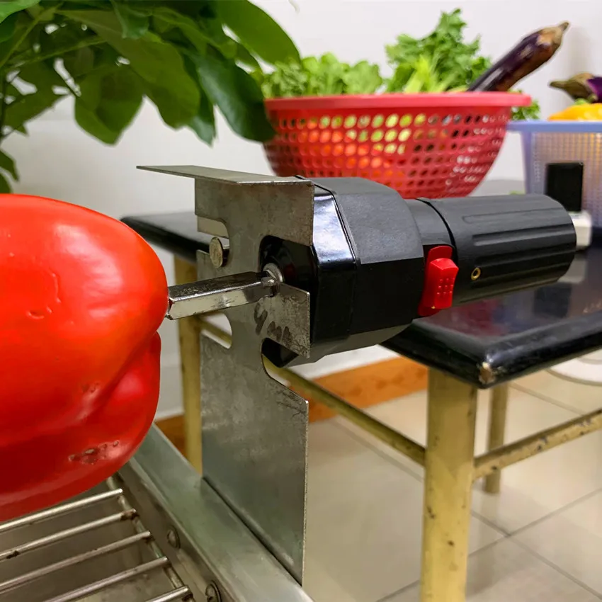 1.5V Battery Powered Barbecue Motor Rotisserie Rotator Electric Spiedo BBQ Grill Motor For Outdoor Picnic Grill Skewer 2