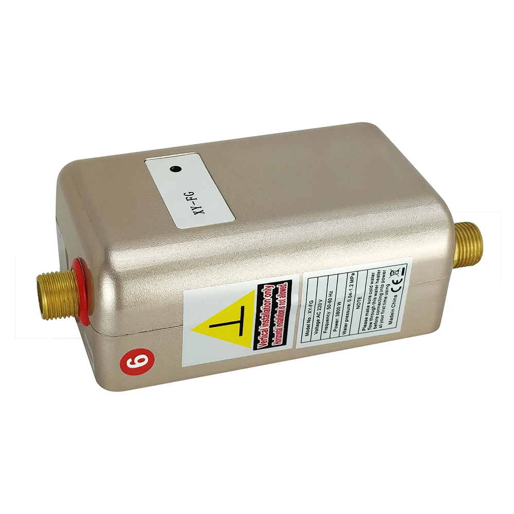 Electric Water Heater Instantaneous Tankless Instant Hot Water Heater Kitchen Bathroom Shower Flow Water Boiler 110V/220V