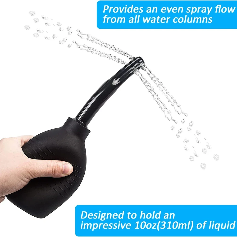 Medical Enema Irrigator Enema Bulb Syringe Anal Douche Cleaner Enema Colon Cleanse Feminine Hygiene Enema Anal Cleaner Devices 6