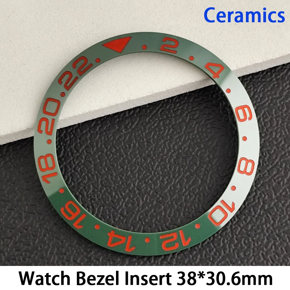 Premium 38mm Sloping Aluminum-Ceramic Bezel Insert