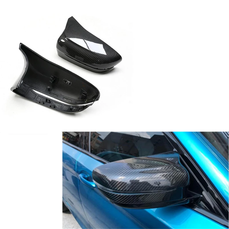 

Dry Carbon Fiber LHD OEM style Replacement style Side Mirror Cover For Left Driver Cab BMW M5 F90/M8 F91 F92 F93 2018+