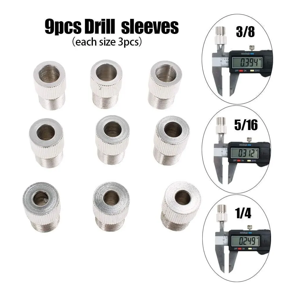 Blue Effortlessly Join Wood Pieces Drill Guiding Sleeve Tools For Joinery Punch Locator Dowel Jigs