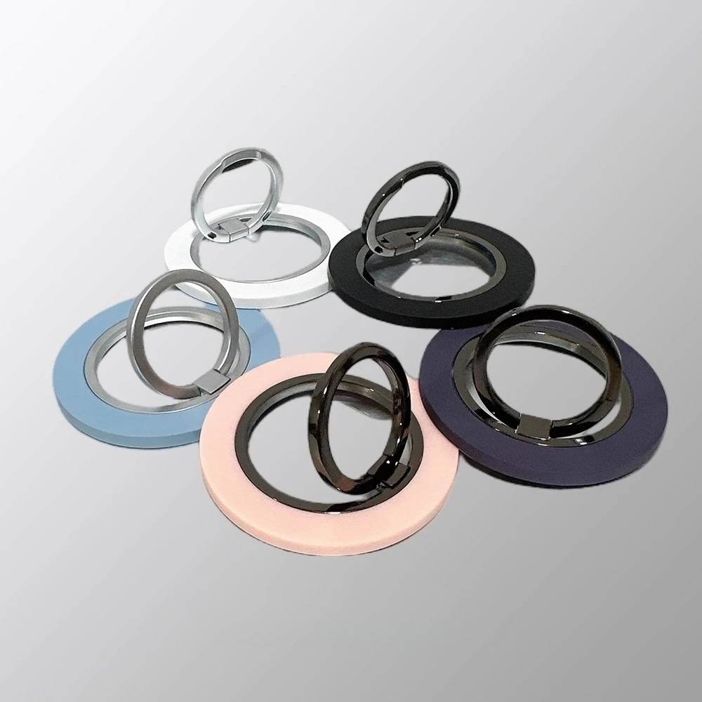 Swivel Folding Kickstand Case with Magnetic Charging and Carbon Design Armor Cover