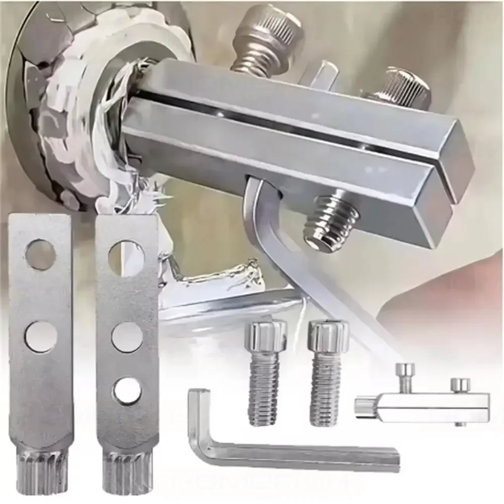 Professional Steel Broken Bolt Extractor Water-Tap Angle Valve Remover Tool for 4/6 Points Damaged Screws Plumber's Repair Kit