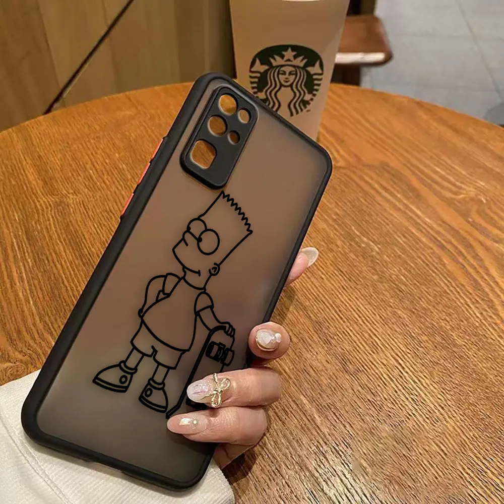 thumbnail image 1 of Matte Case for HONOR 70 50 30S 30 20 8X 9A 9X PLAY 4T X7 X9 X10 5G V40 Case Cover Funda Coque Capa Shell Movie The S-Simpsons-S, 1 of 5