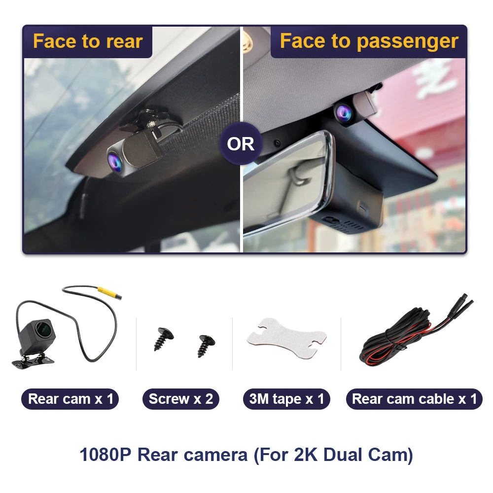 dash cam mirror Car Camera for Volkswagen Touareg CR7 2018 2019 2020 2021 2022,Fitcamx Dashcam for Touareg,4K Dash Cam APP Control DVR yi smart dash camera