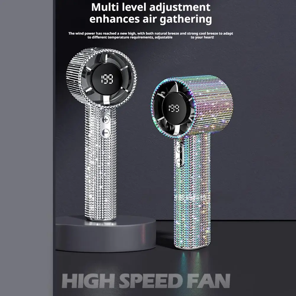 Diamond handheld Fan.