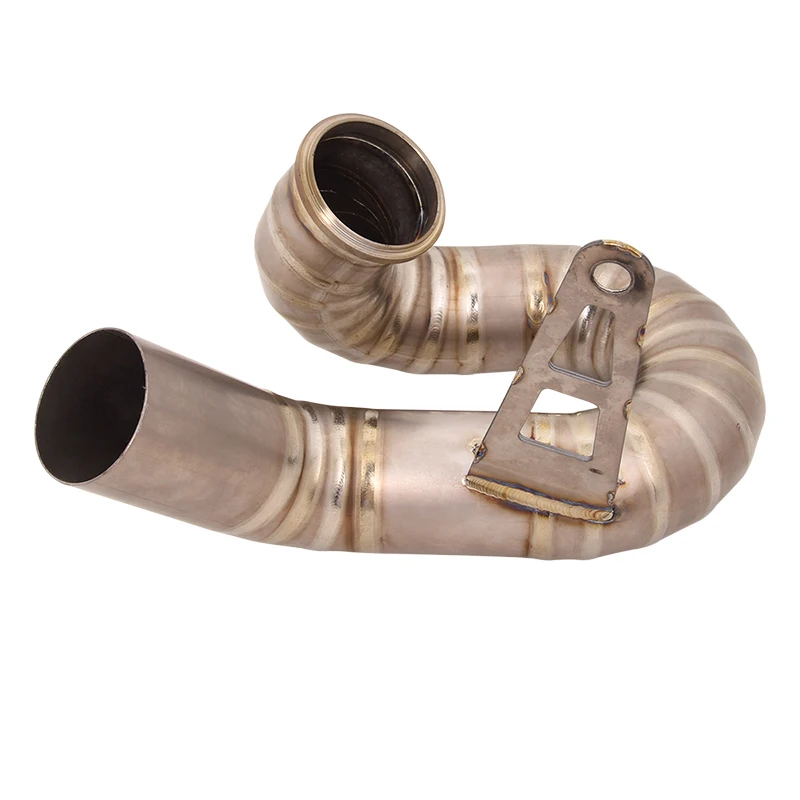 For Ducati Panigale 959 2016-2019 Mid Exhaust Link Pipe Delete Catalyst Slip On Stock Muffler Titanium Alloy Stainless Steel - - Racext 37