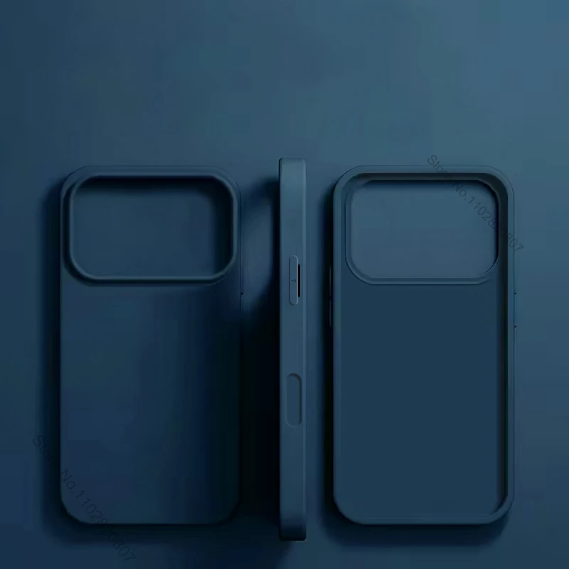 Premium Shockproof Liquid Silicone Phone Case - Soft Cover Accessory