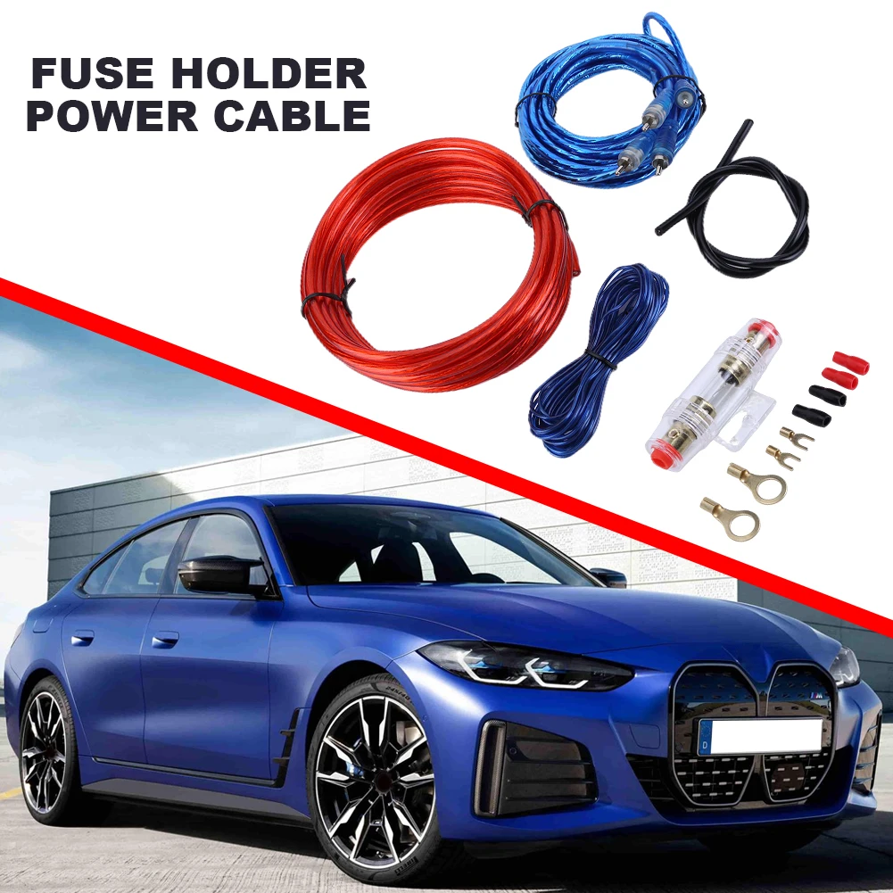 60 AMP 1500W/2000W Car Power Amplifier Wiring Kit 8GA Power Cable Subwoofer Speaker Car Audio Wiring Amplifier Radio Cables audio cable,audio speaker cable,car stereo accessories,audio speaker wiring kit,car amplifier wiring kit