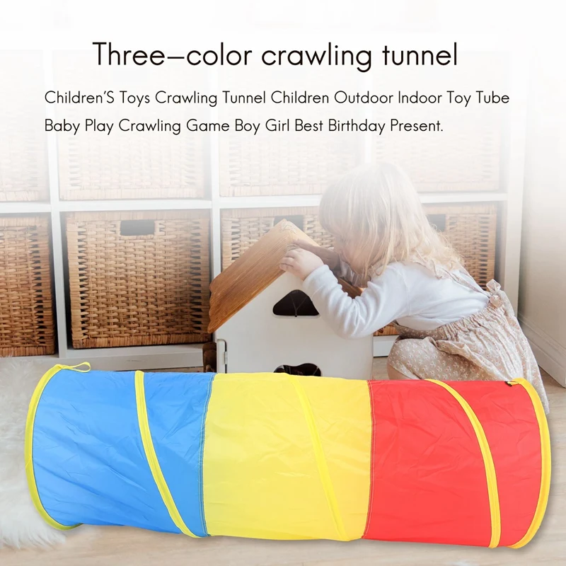 Children's Toys Crawling Tunnel Children Outdoor Indoor Toy Tube Baby Play Crawling Game Boy Girl Best Birthday Present 5