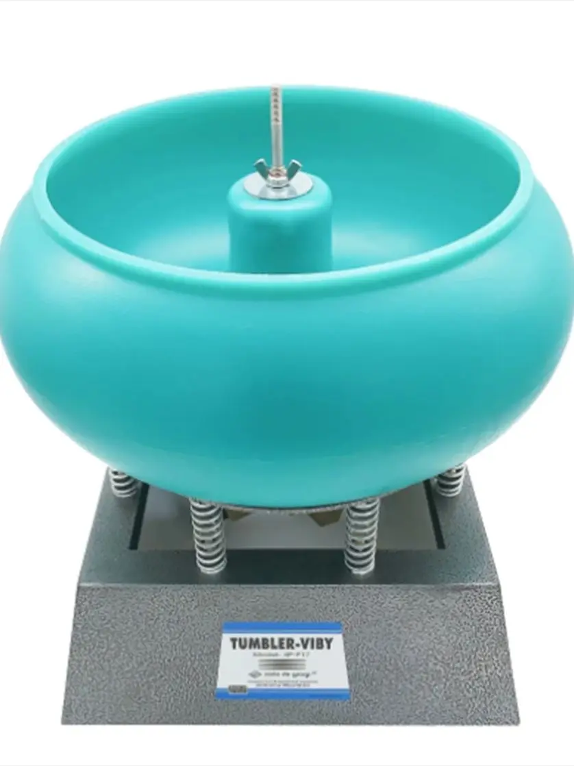 110V/220V 17Inch 350W Electric Vibrating Tumbler Vibratory Rock Tumbler Bowl Tum