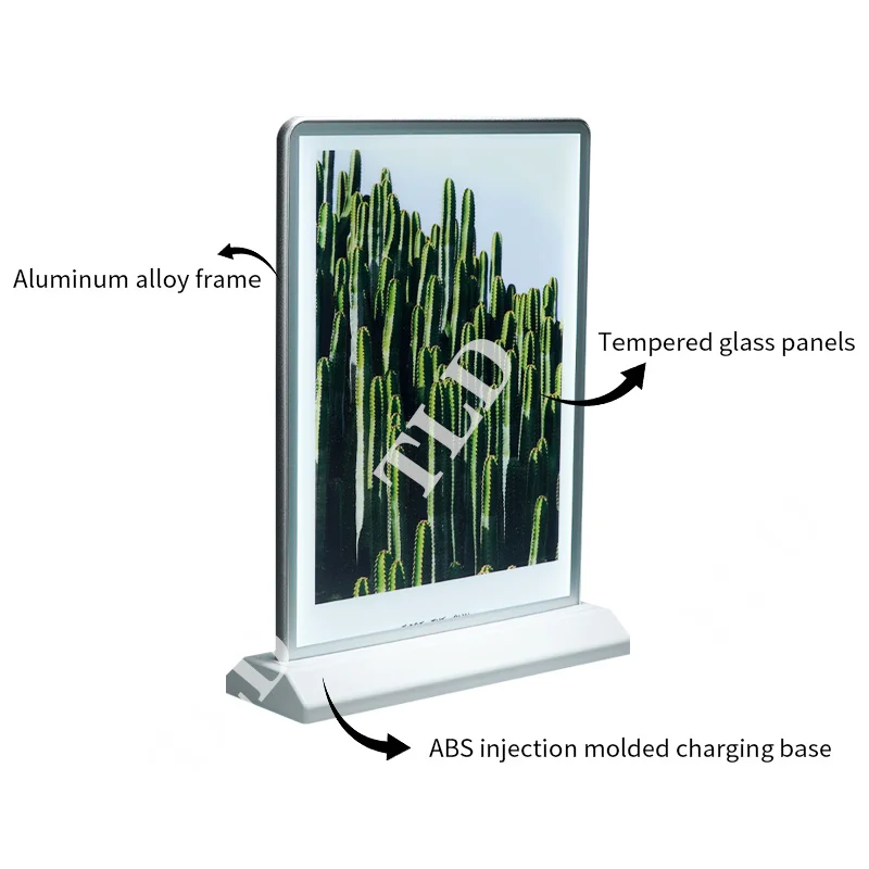 led light box sign battery powered desktop menu board rechargeable a4 led exclusive advertising light box