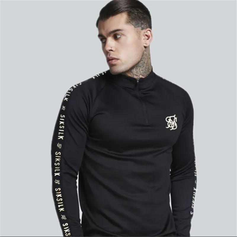 Sik Silk koszulki sportowe Men SikSilk Men smartwatch Sik T Shirt Silk Silk  Sweatshirt - AliExpress