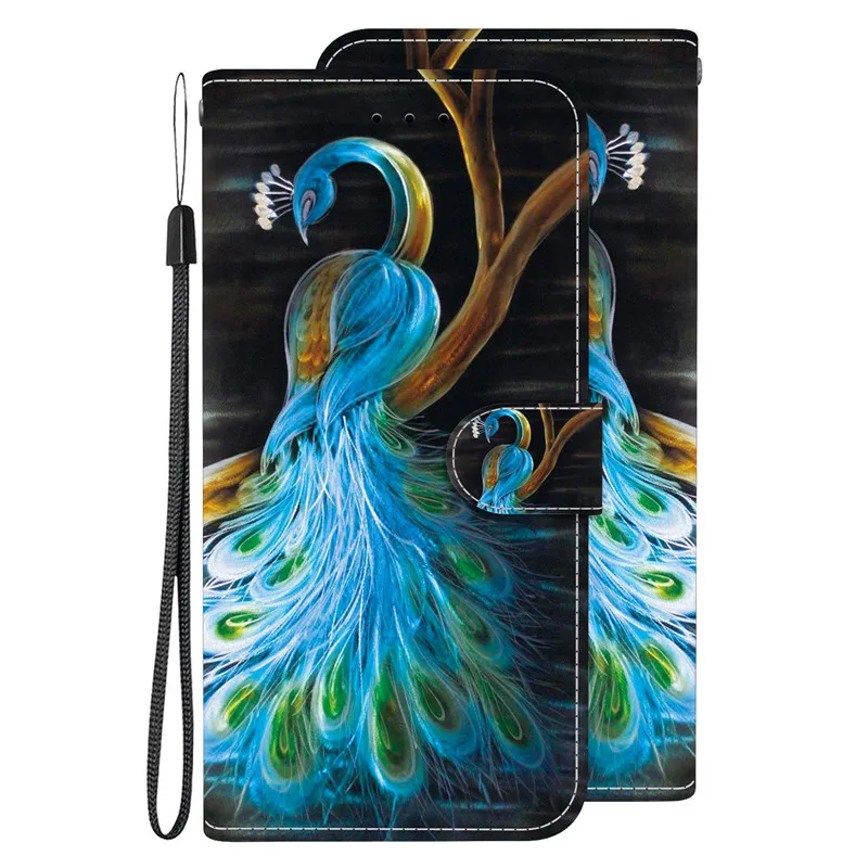 Elegant Floral Leather Wallet Phone Case - Premium Flip Cover